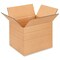 100 Pack Heavy Duty Multi Depth Cardboard Boxes for Moving Storage and Shipping 10 x 8 x 8 Inch